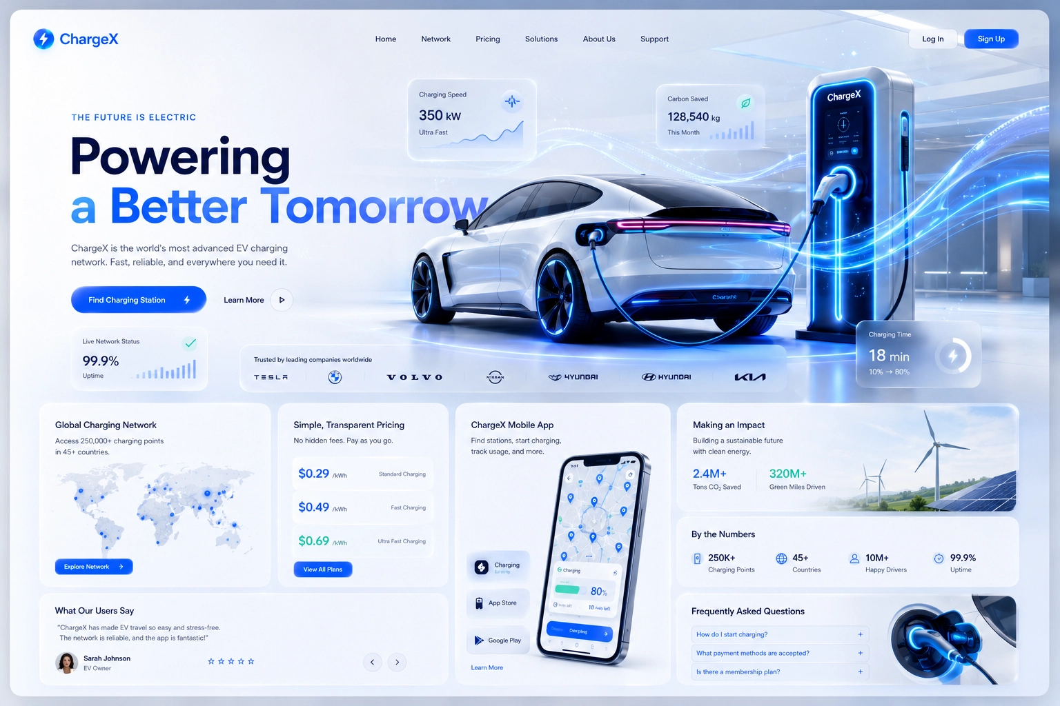 Website development project